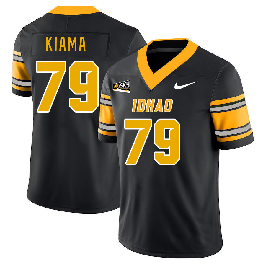 Men-Youth #79 Felix Kiama Idaho Vandals 2023 College Football Jerseys Stitched Sale-Black